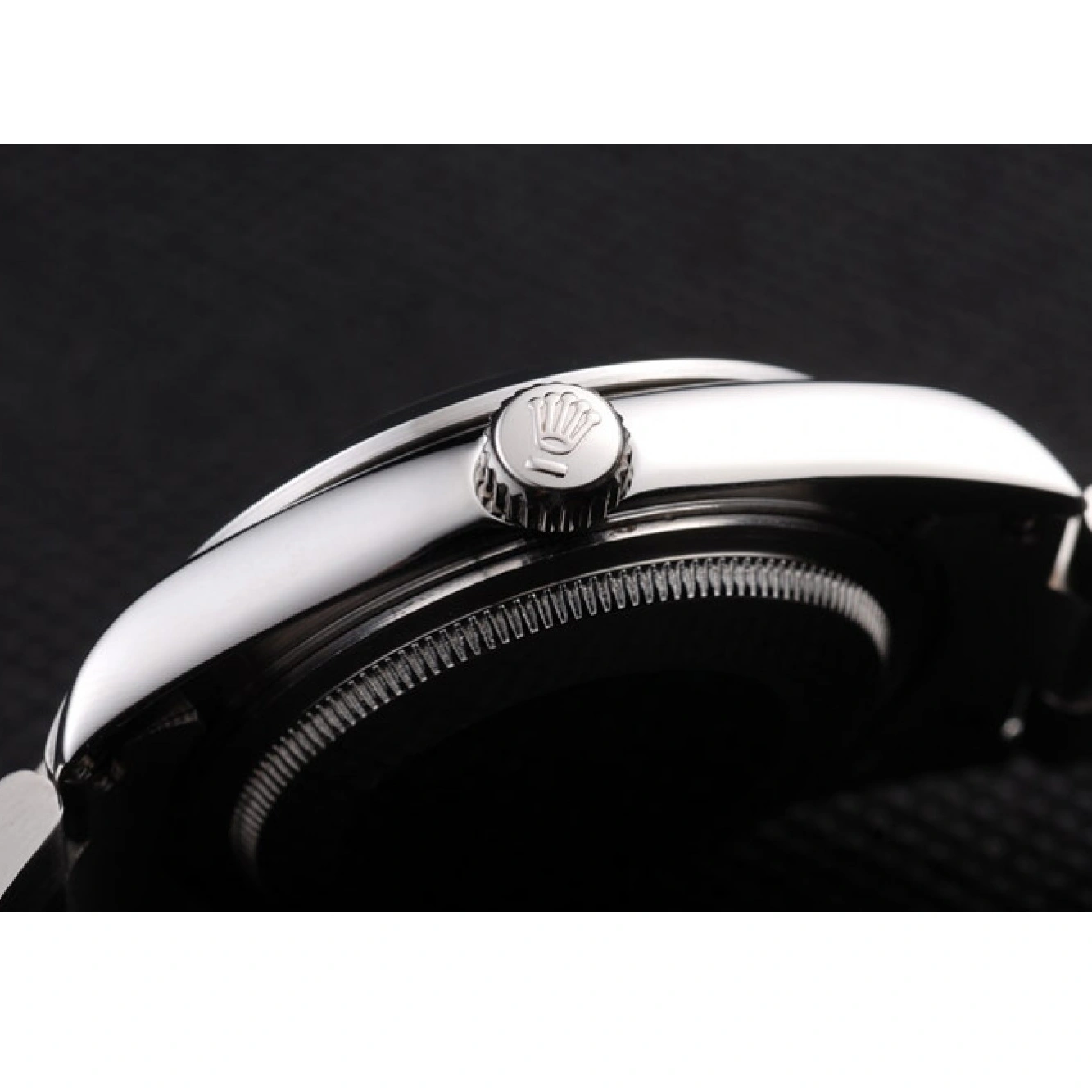 Rolex aaa copy Steel Explorer Polished White Rolex Stainless Dial 98086 1025